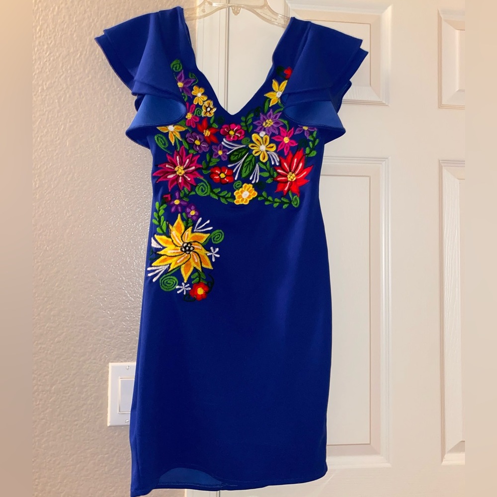 Embroidered dress